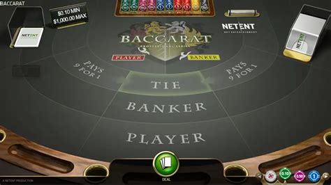NetEnt Baccarat Pro .